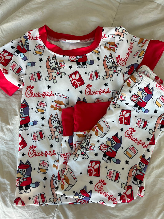 Blue Heeler Chik fila pj